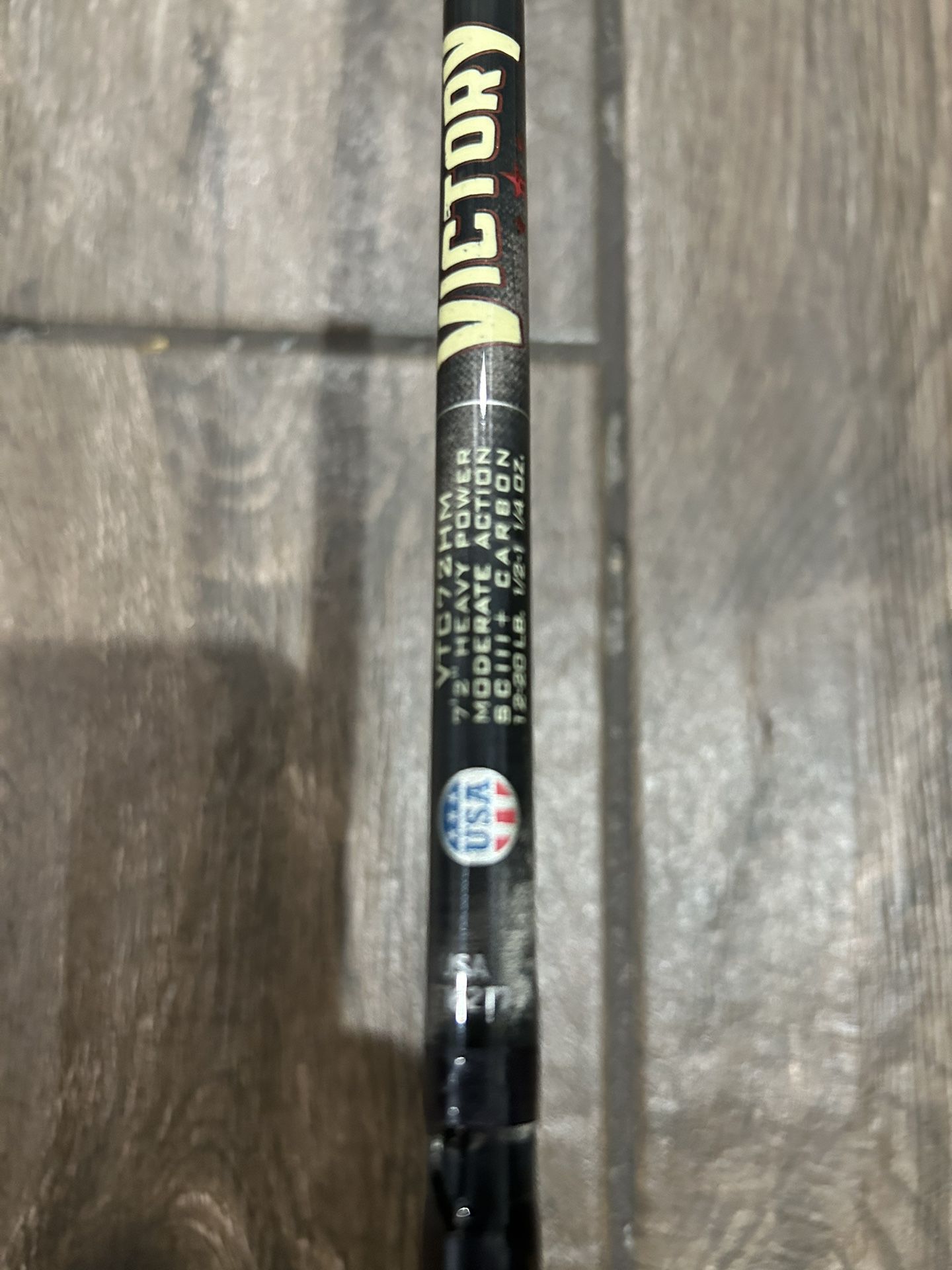 St. Croix Victory Casting Rod. 7' 2” Heavy Moderate (Rip'n Chatter
