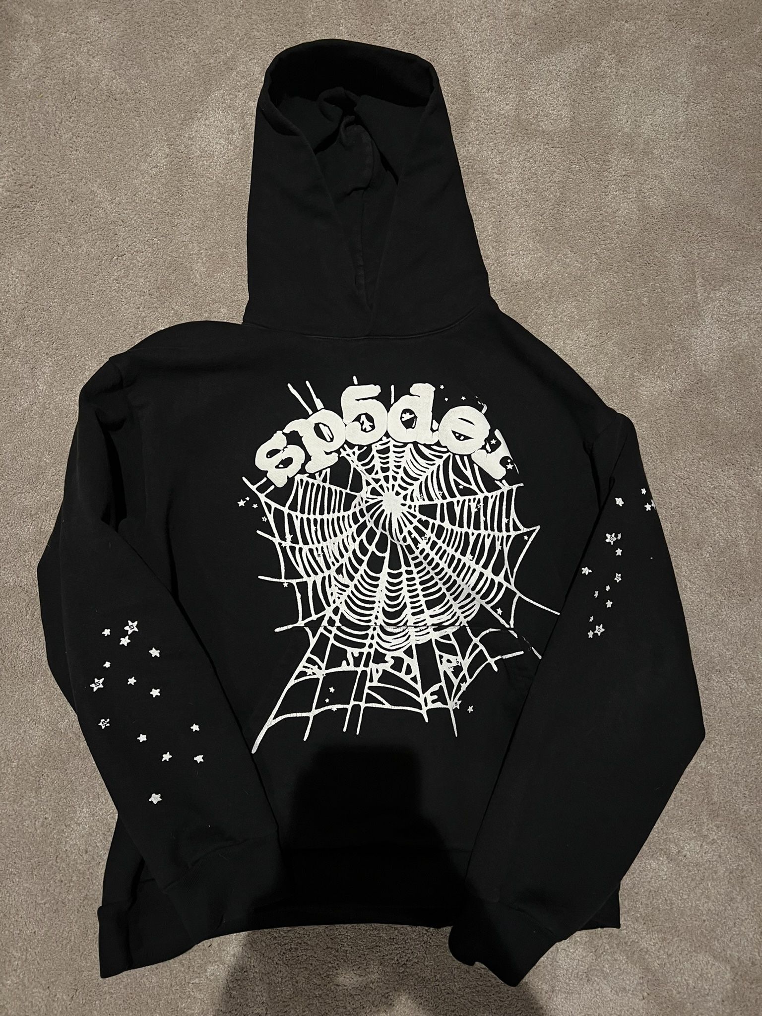 SPIDER HOODIE BLACK