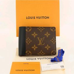 Authentic men's multiple wallet