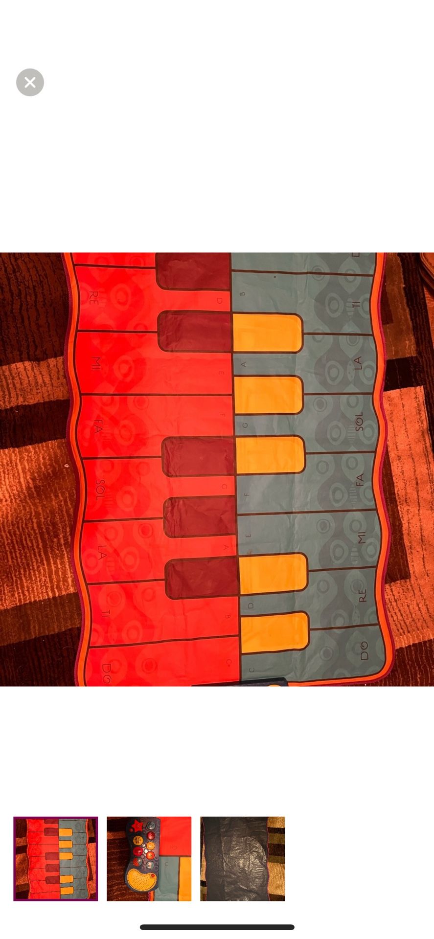 Boogie Woogie Piano Dance Mat