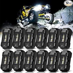 Ledmircy 12 Pcs Set  Rock lights 
