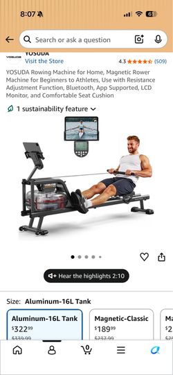 Row machine