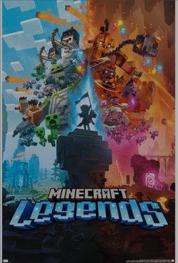 Brand New Minecraft Legends "Key Art" Wall Poster Trends International