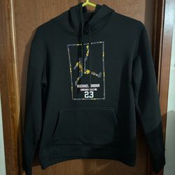 Black Michael Jordan Hoodie Youth medium