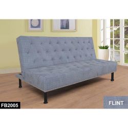 Flint Flannel Sofa Bed Futon