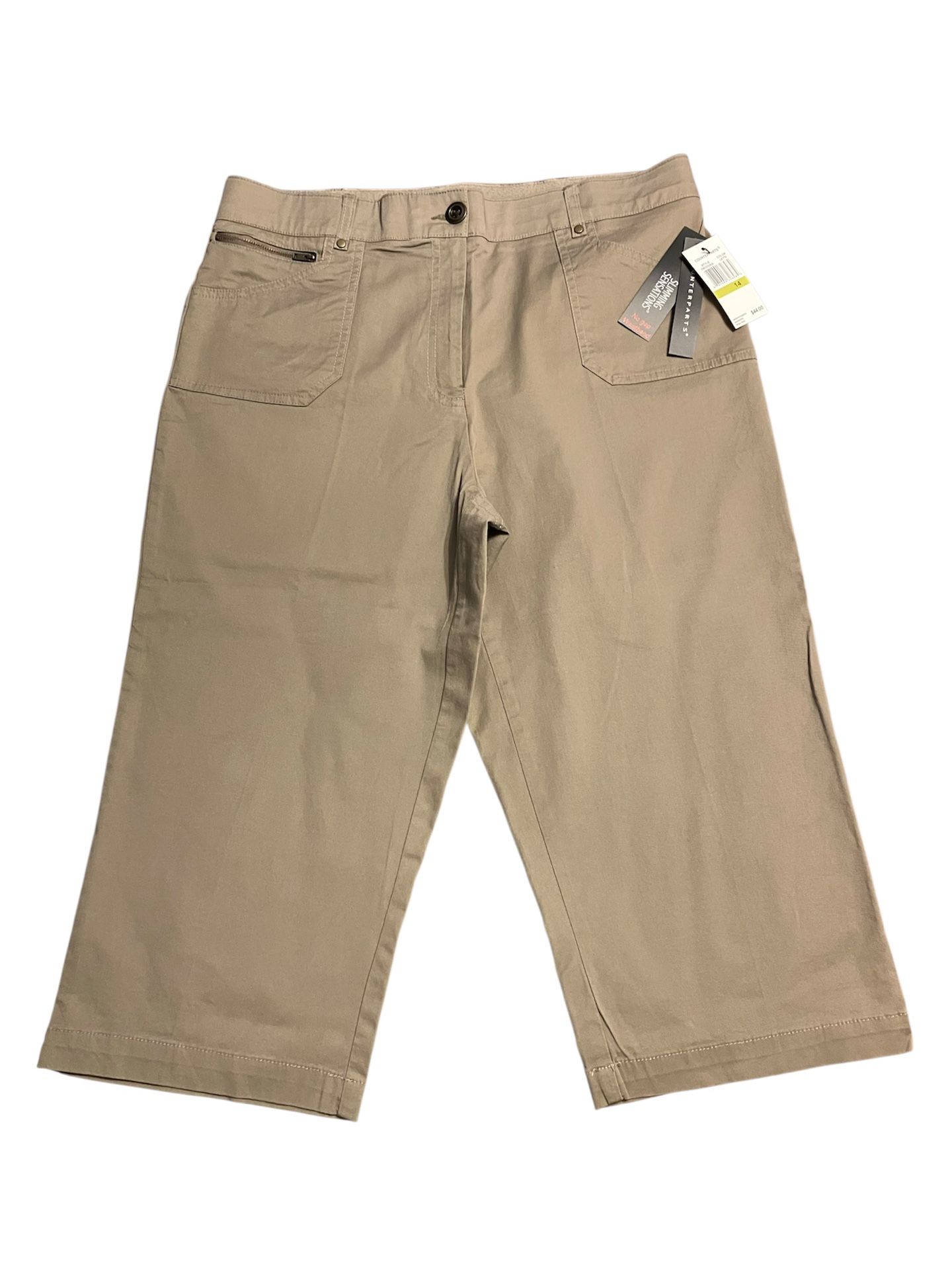 NWT- Counterparts Women’s Capris – Size 14