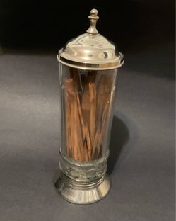 Antique straw holder