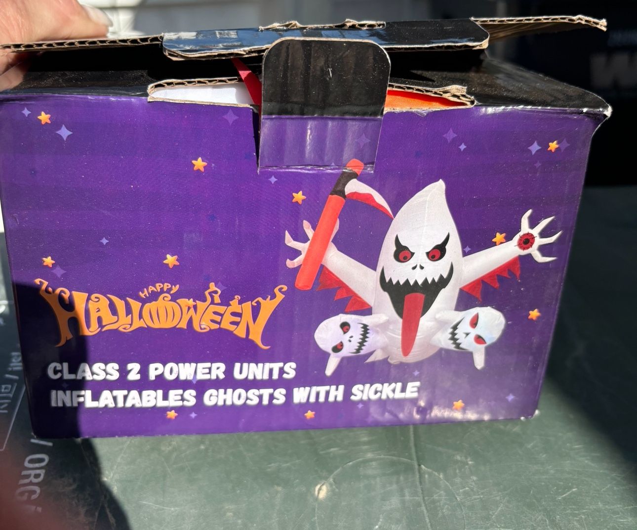 Halloween inflatable ghost