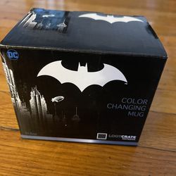 Batman Joker Skyline Color Changing 11.5 oz Coffee Mug - zak! Designs LOOT CRATE
