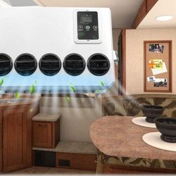 12V Split AC Unit OUTLET ONLY - 10500BTU Cooling for RV, Truck, Van, Camper