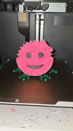 3D printed FROG Scrub Daddy Sponge holder