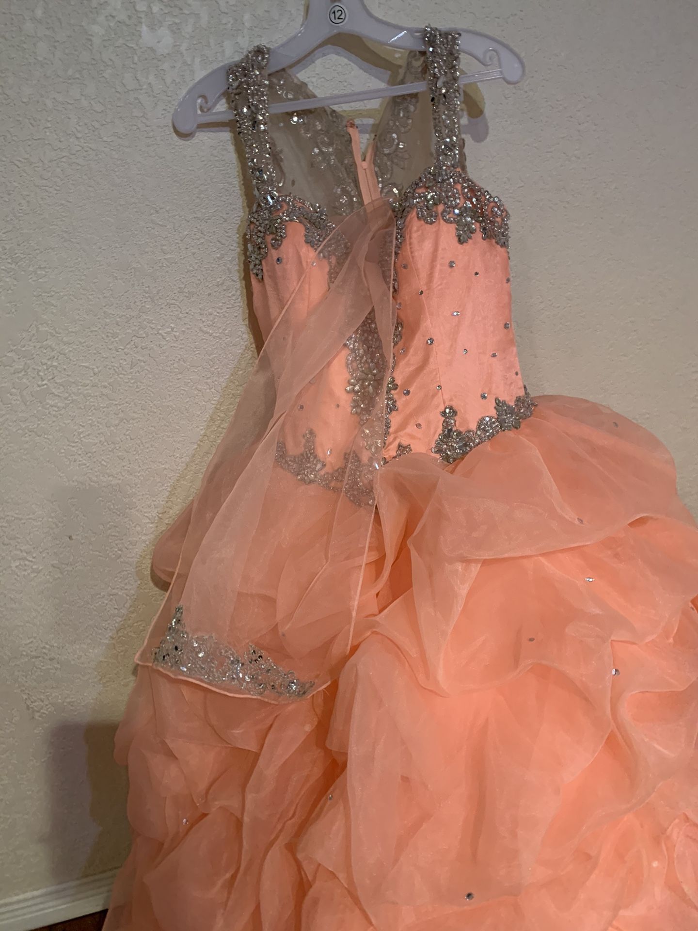Quinceñera dress size 12