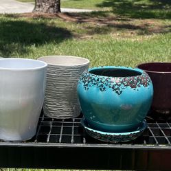 Flower Pots $5 To $15