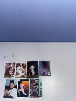 7 Matt Williams Baseball Cards – San Francisco Giants – Vintage Lot