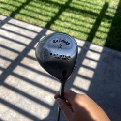 Rare Callaway Big Bertha War Bird 3 Wood