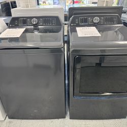 GE PROFILE Top Load Washer And Dryer Set
