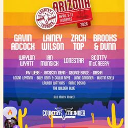 Country Thunder 26 Reserved Seating