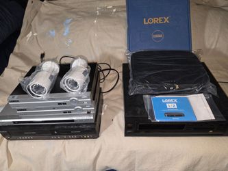 LOREX SECURITY SYSTEM  & RECORDING EQUIPMENT