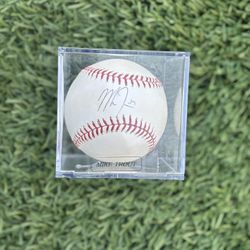 Mike Trout Signed Baseball