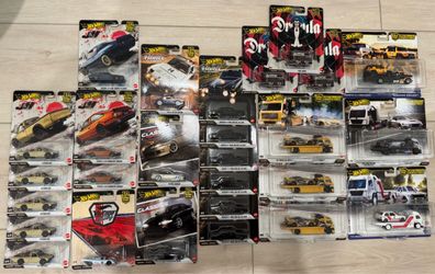 Hot wheels premium car culture and team transport