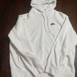 White Nike Hoodie