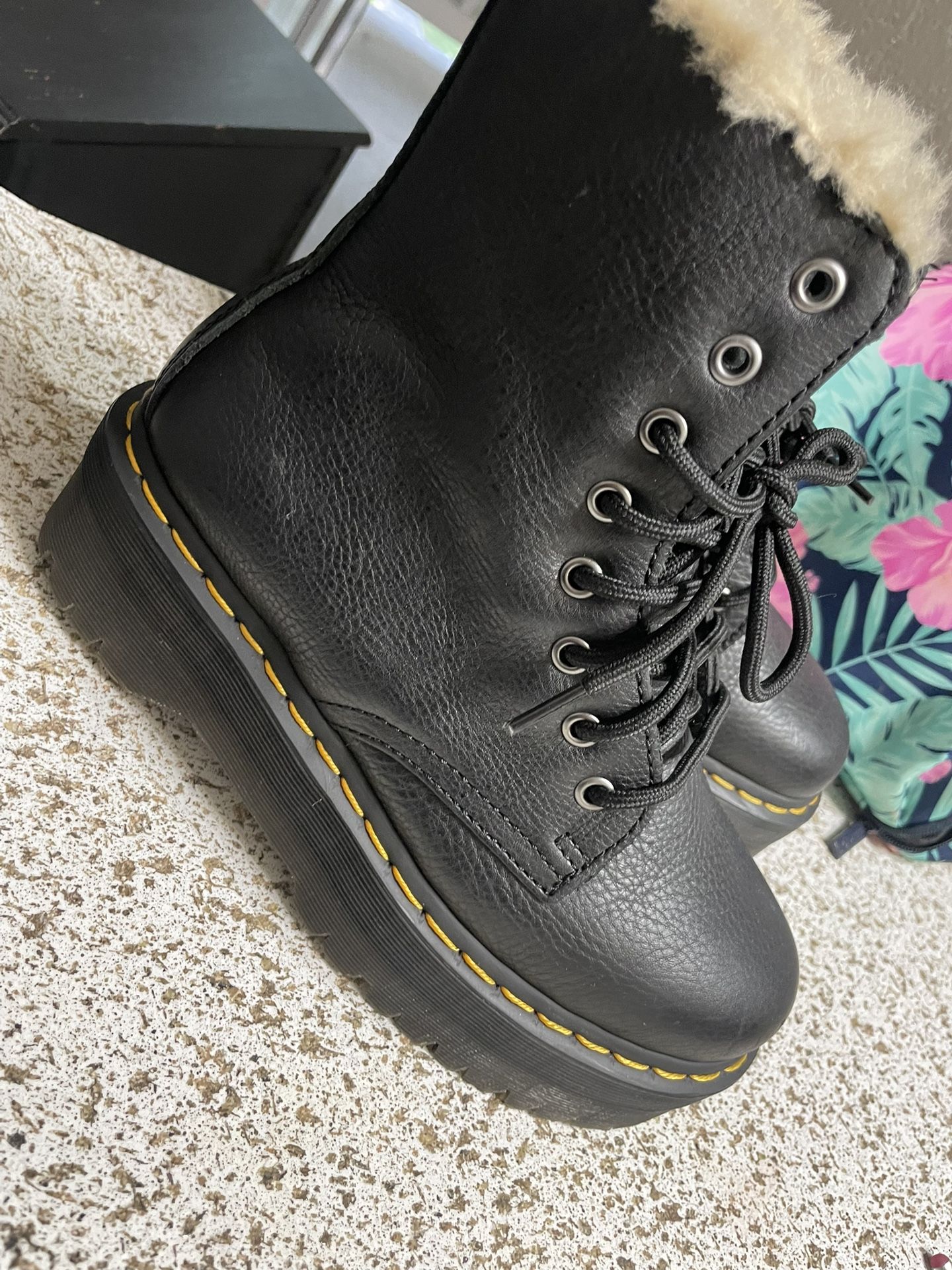 Dr Martin Platform Boots