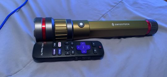 Flashlight Very Bright!! With Portable Charger Battery 