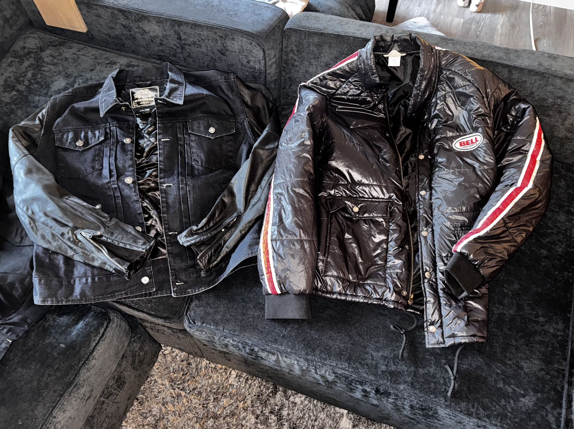 Vintage 70’s BELL Motorcycle Helmet Racing Jacket 