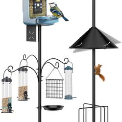 Bird Feeder Pole 92 Inch, 