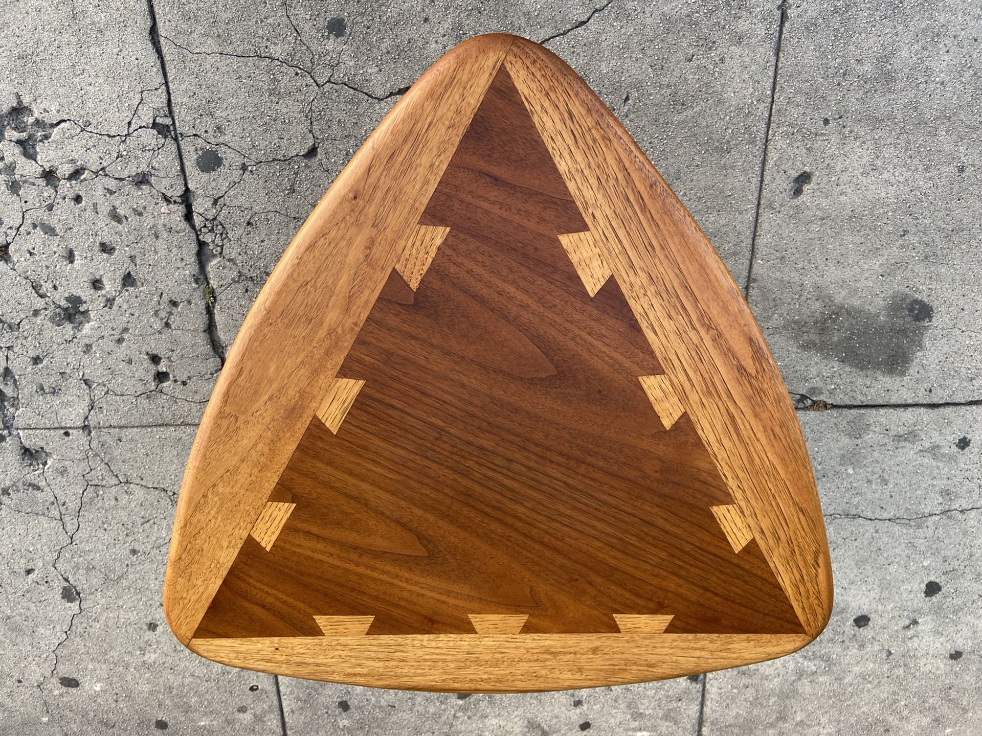 Mid Century “Acclaim” Guitar Pick Side Table by Lane.