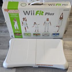 Nintendo Wii Fit Plus like new