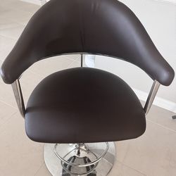 Brown bar stool