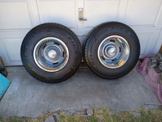 Corvette Rallys 15x10 & Tires 5 on 4 3/4