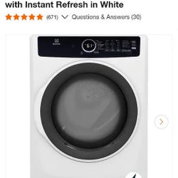 Electrolux dryer