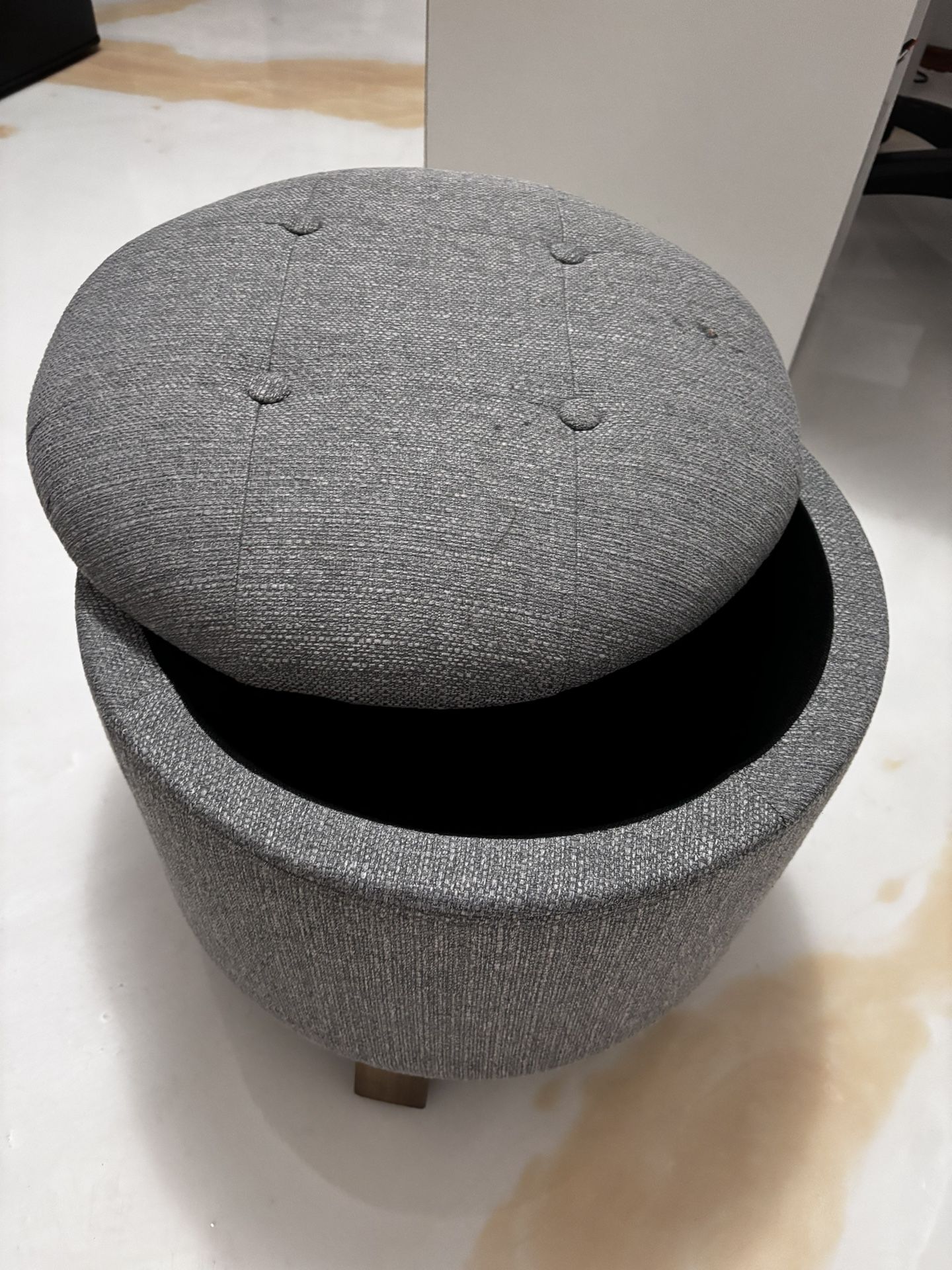 Stool with Storage Compartment
