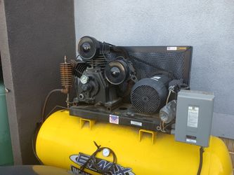 10 Horsepower 120 Gal Tank Single Phase 220 Volts $2800