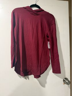 Size small terry hoodie long sleeve