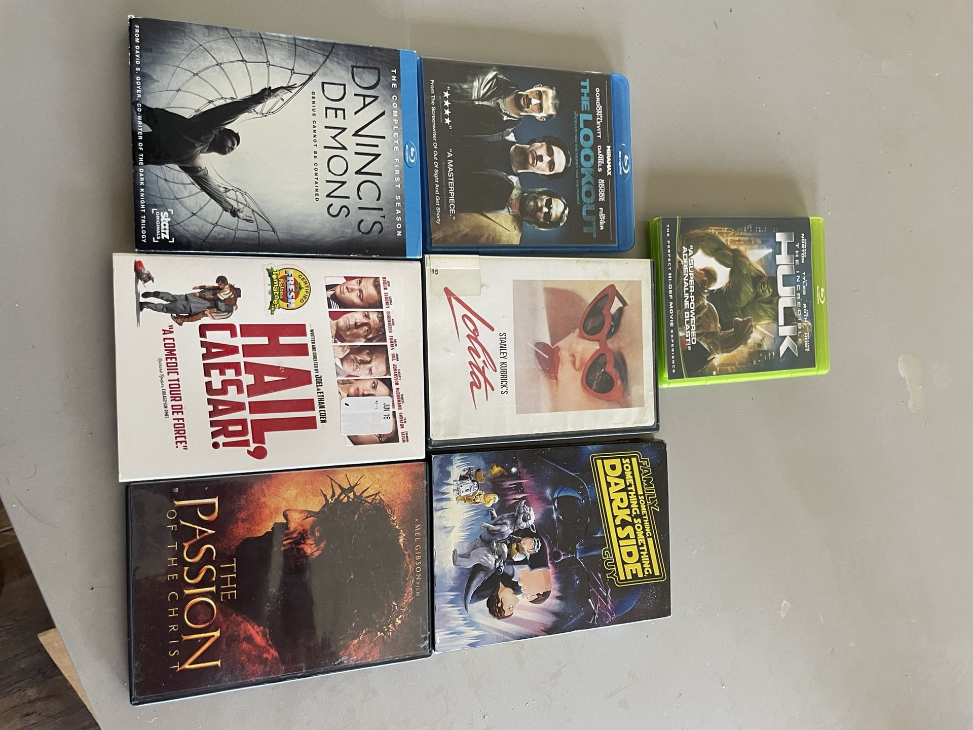 A Few Random DVDs And Blu-rays