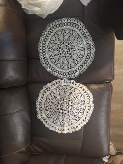 Par De Servilletas Echas A Mano Por 25