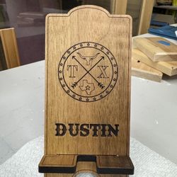  Great gift/stocking stuffer! Personalized Phone Stand. 