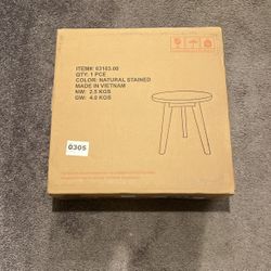Wooden stool