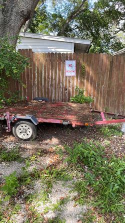 4 x 8 utility trailer