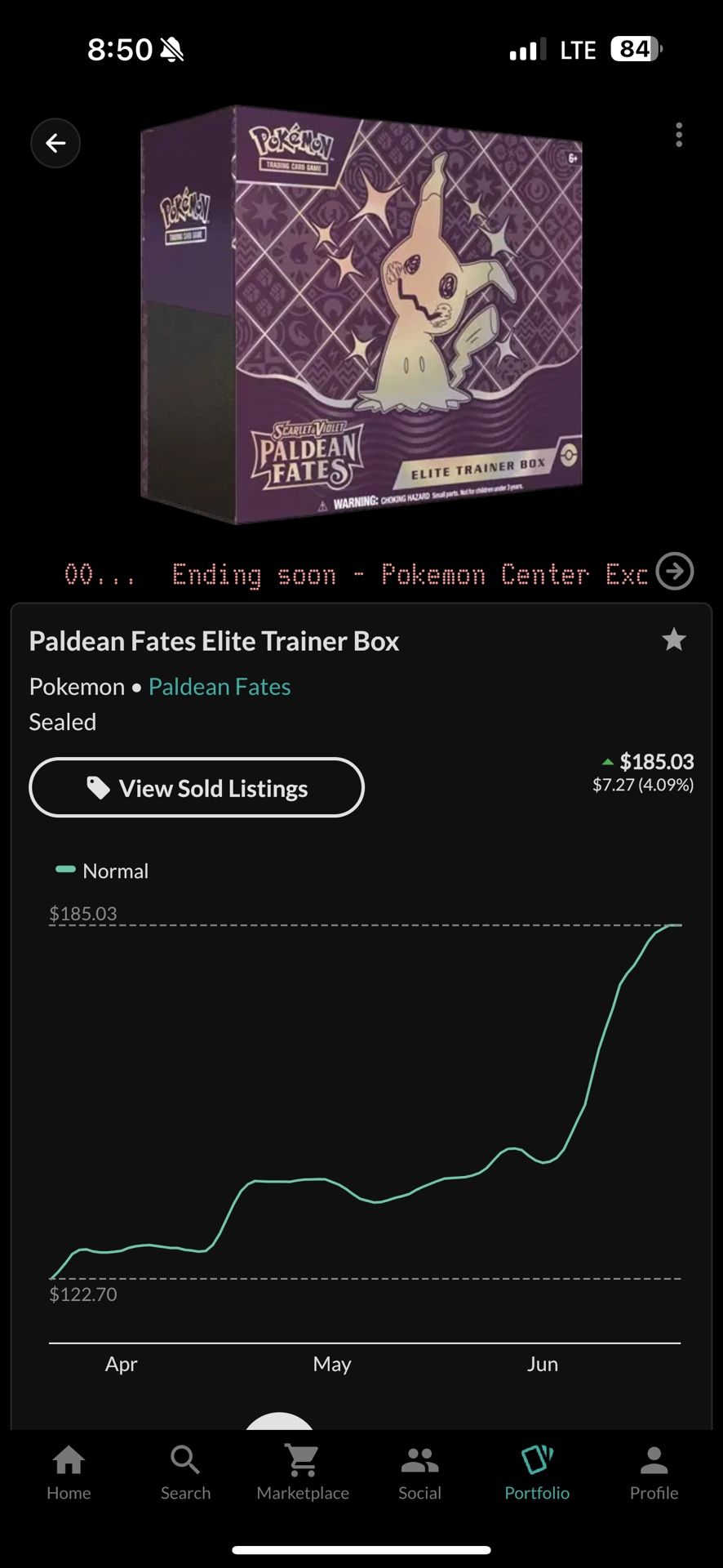 Paldean Fates Elite Trainer Box Pokemon