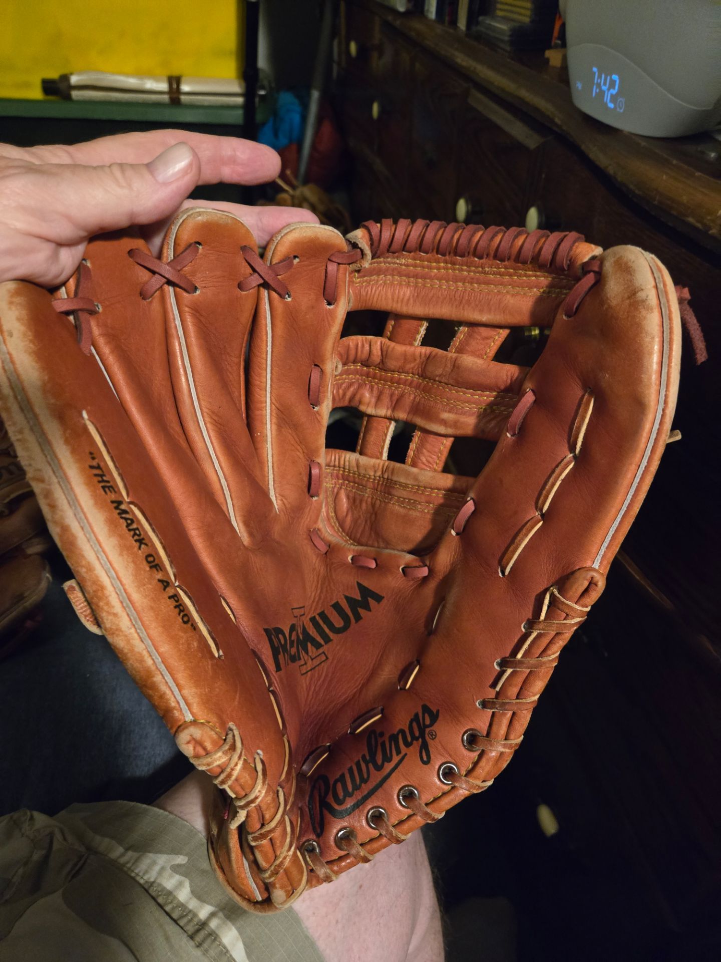 Rawlings Premium I glove, made in Japan