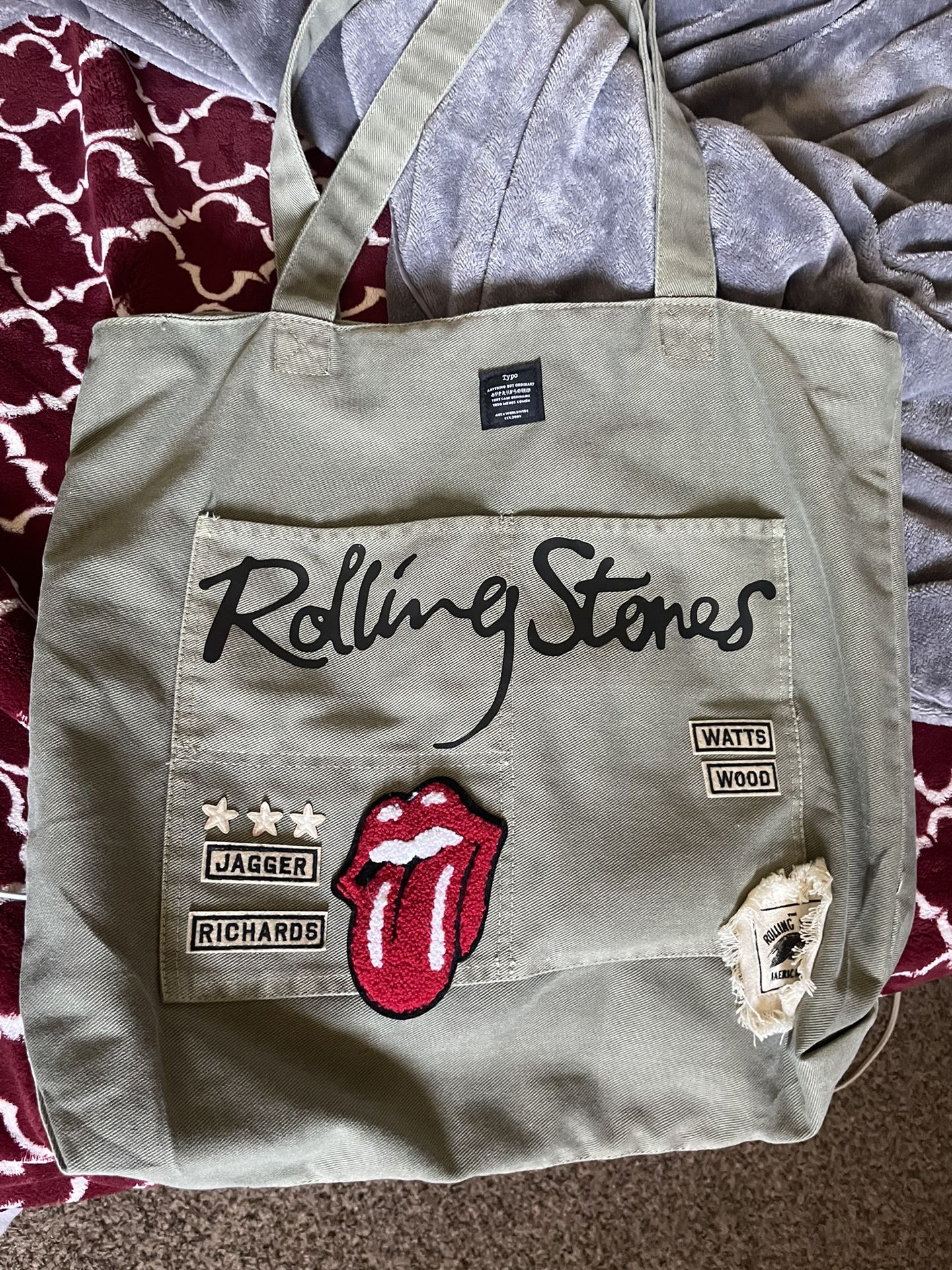 Rolling Stones Tote Bag