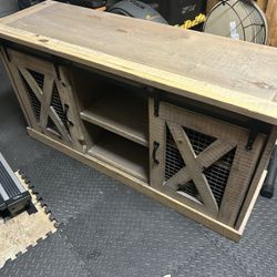 Barn Door TV stand