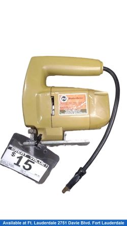 Black & Decker 7504-06 Beige / Tan Corded Jig Saw