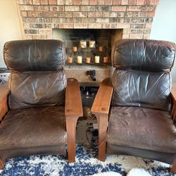 Stickley's Mission Recliner Chairs 