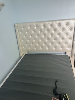 Full Bed Frame/ Box Spring