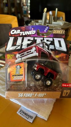 Car tuned lifted 56 Ford F-100 series 1 diecast